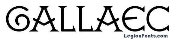 GALLAECIA Normal font, free GALLAECIA Normal font, preview GALLAECIA Normal font
