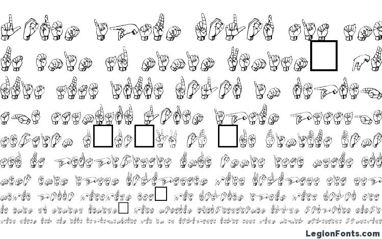 specimens Gallaudetregular font, sample Gallaudetregular font, an example of writing Gallaudetregular font, review Gallaudetregular font, preview Gallaudetregular font, Gallaudetregular font
