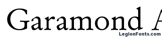 Шрифт Garamond Antiqua