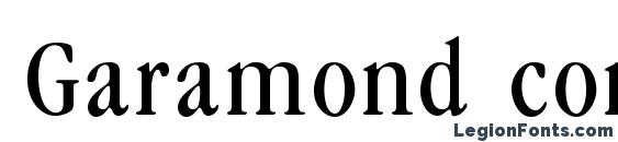 Garamond cond Light Font
