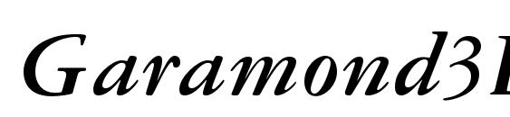 Garamond3LTStd BoldItalic Font