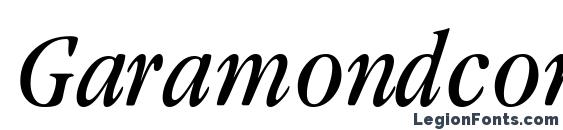 Garamondcondssk italic font, free Garamondcondssk italic font, preview Garamondcondssk italic font