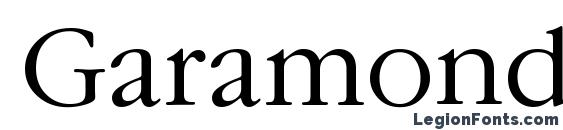 GaramondCTT font, free GaramondCTT font, preview GaramondCTT font