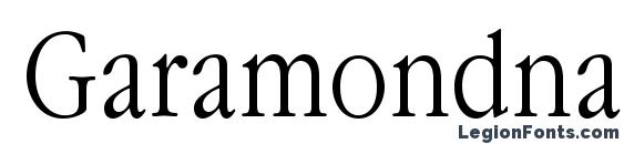 Garamondnarrowc Font