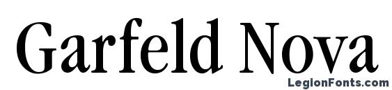 Garfeld Nova Cd font, free Garfeld Nova Cd font, preview Garfeld Nova Cd font