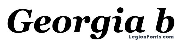georgia bold free font
