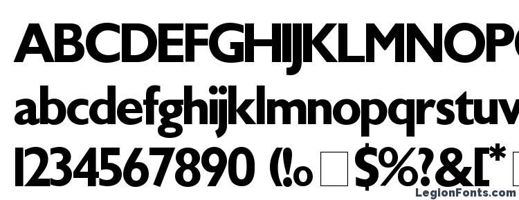 gill sans heavy font download