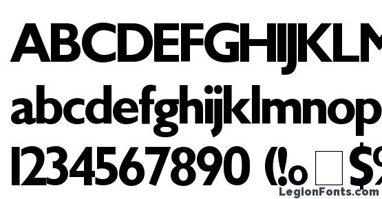getting gill sans font