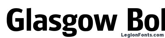 Glasgow Bold font, free Glasgow Bold font, preview Glasgow Bold font