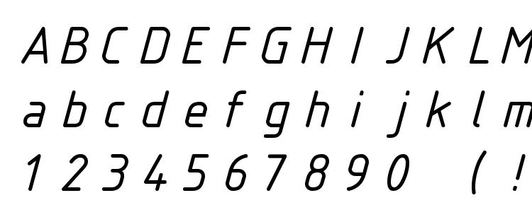 ГОСТ Тип В Italic Font Download Free / LegionFonts