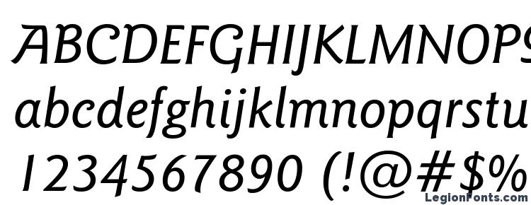 глифы шрифта Goudy Sans Medium Italic BT, символы шрифта Goudy Sans Medium Italic BT, символьная карта шрифта Goudy Sans Medium Italic BT, предварительный просмотр шрифта Goudy Sans Medium Italic BT, алфавит шрифта Goudy Sans Medium Italic BT, шрифт Goudy Sans Medium Italic BT