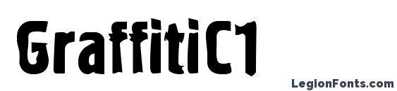 GraffitiC1 font, free GraffitiC1 font, preview GraffitiC1 font