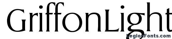 GriffonLight Regular Font
