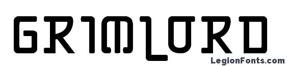 Grimlord Bold Font