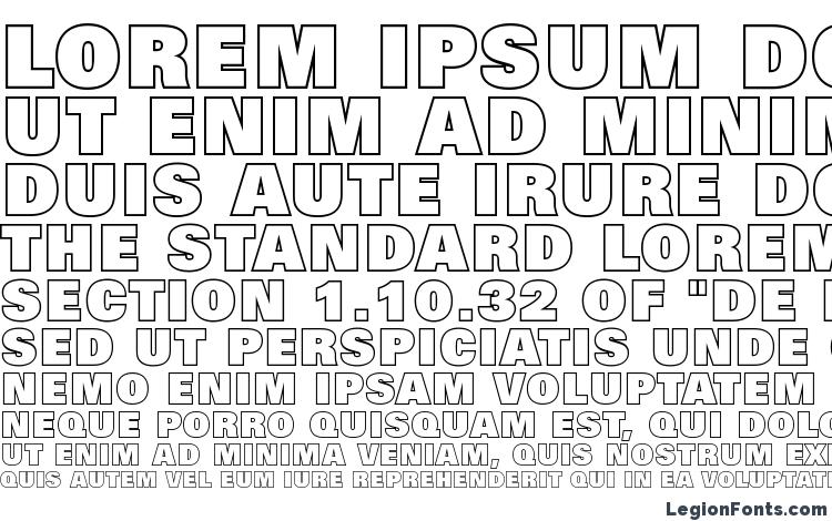 specimens Grotic 8 font, sample Grotic 8 font, an example of writing Grotic 8 font, review Grotic 8 font, preview Grotic 8 font, Grotic 8 font