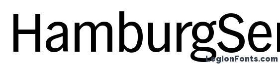Шрифт HamburgSerial Regular