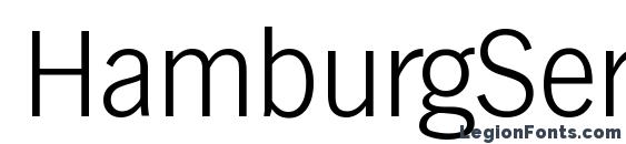 HamburgSerial Xlight Regular Font