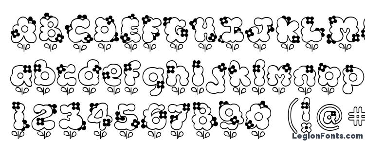 glyphs Hannah font, сharacters Hannah font, symbols Hannah font, character map Hannah font, preview Hannah font, abc Hannah font, Hannah font