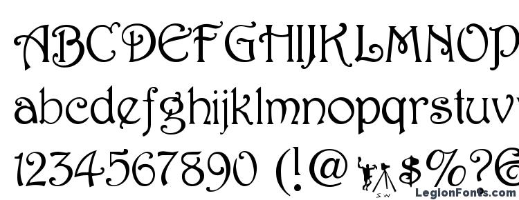 glyphs Harrington Medium font, сharacters Harrington Medium font, symbols Harrington Medium font, character map Harrington Medium font, preview Harrington Medium font, abc Harrington Medium font, Harrington Medium font