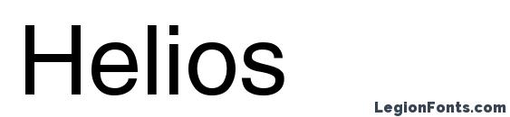 шрифт Helios, бесплатный шрифт Helios, предварительный просмотр шрифта Helios