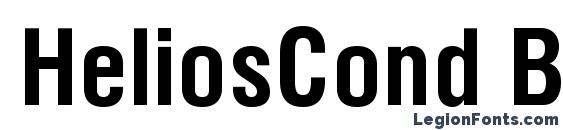 шрифт HeliosCond Bold, бесплатный шрифт HeliosCond Bold, предварительный просмотр шрифта HeliosCond Bold