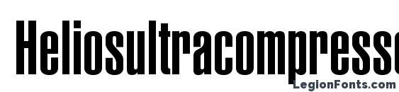 Heliosultracompressedc font, free Heliosultracompressedc font, preview Heliosultracompressedc font