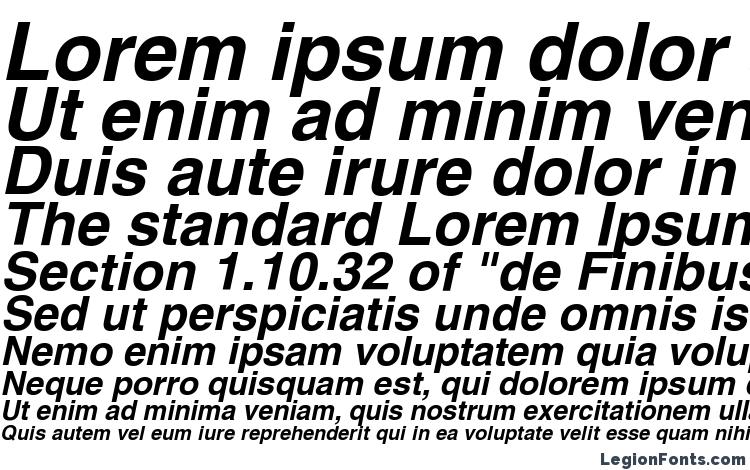 helvetica cy bold oblique free download