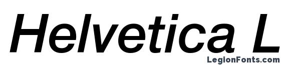 Helvetica LT 66 Medium Italic Font