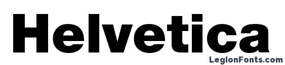 Шрифт Helvetica LT 95 Black