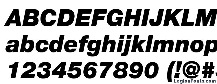 глифы шрифта Helvetica LT 96 Black Italic, символы шрифта Helvetica LT 96 Black Italic, символьная карта шрифта Helvetica LT 96 Black Italic, предварительный просмотр шрифта Helvetica LT 96 Black Italic, алфавит шрифта Helvetica LT 96 Black Italic, шрифт Helvetica LT 96 Black Italic