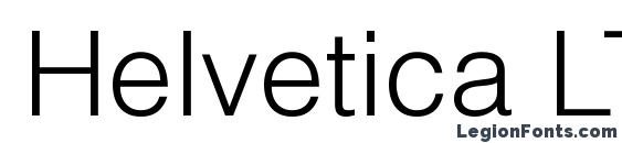 Шрифт Helvetica LT Light