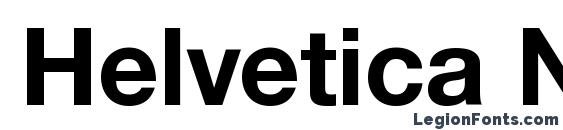 Helvetica Neue CE 75 Bold Font