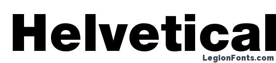 HelveticaNeueLTStd Blk Font