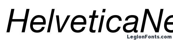 HelveticaNeueLTStd It Font