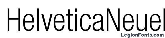 HelveticaNeueLTStd LtCn Font