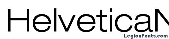 HelveticaNeueLTStd LtEx Font