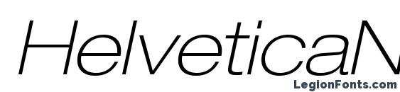 HelveticaNeueLTStd ThExO Font