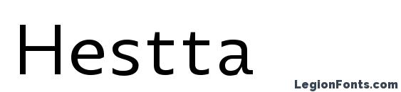 Hestta font, free Hestta font, preview Hestta font