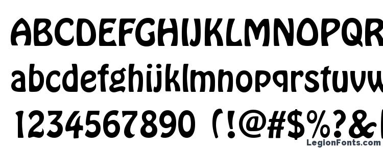 glyphs Hobo Regular font, сharacters Hobo Regular font, symbols Hobo Regular font, character map Hobo Regular font, preview Hobo Regular font, abc Hobo Regular font, Hobo Regular font