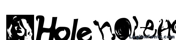 HoleWebMaster Font, Halloween Fonts