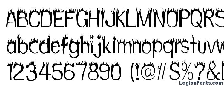 glyphs Hothead font, сharacters Hothead font, symbols Hothead font, character map Hothead font, preview Hothead font, abc Hothead font, Hothead font