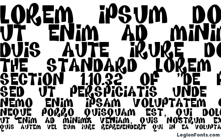 specimens House of fun font, sample House of fun font, an example of writing House of fun font, review House of fun font, preview House of fun font, House of fun font