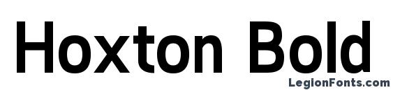 Hoxton Bold font, free Hoxton Bold font, preview Hoxton Bold font