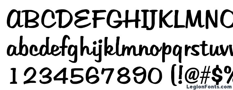 number press font library