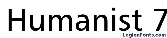 humanist typeface