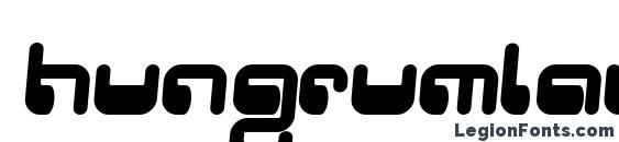 Hungrumlaut Font