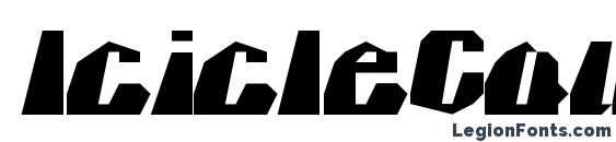 Шрифт IcicleCountry, Компьютерные шрифты