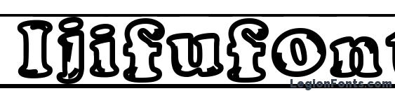 Ijifufont blade Font