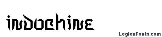 Indochine font, free Indochine font, preview Indochine font