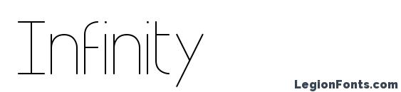шрифт Infinity, бесплатный шрифт Infinity, предварительный просмотр шрифта Infinity